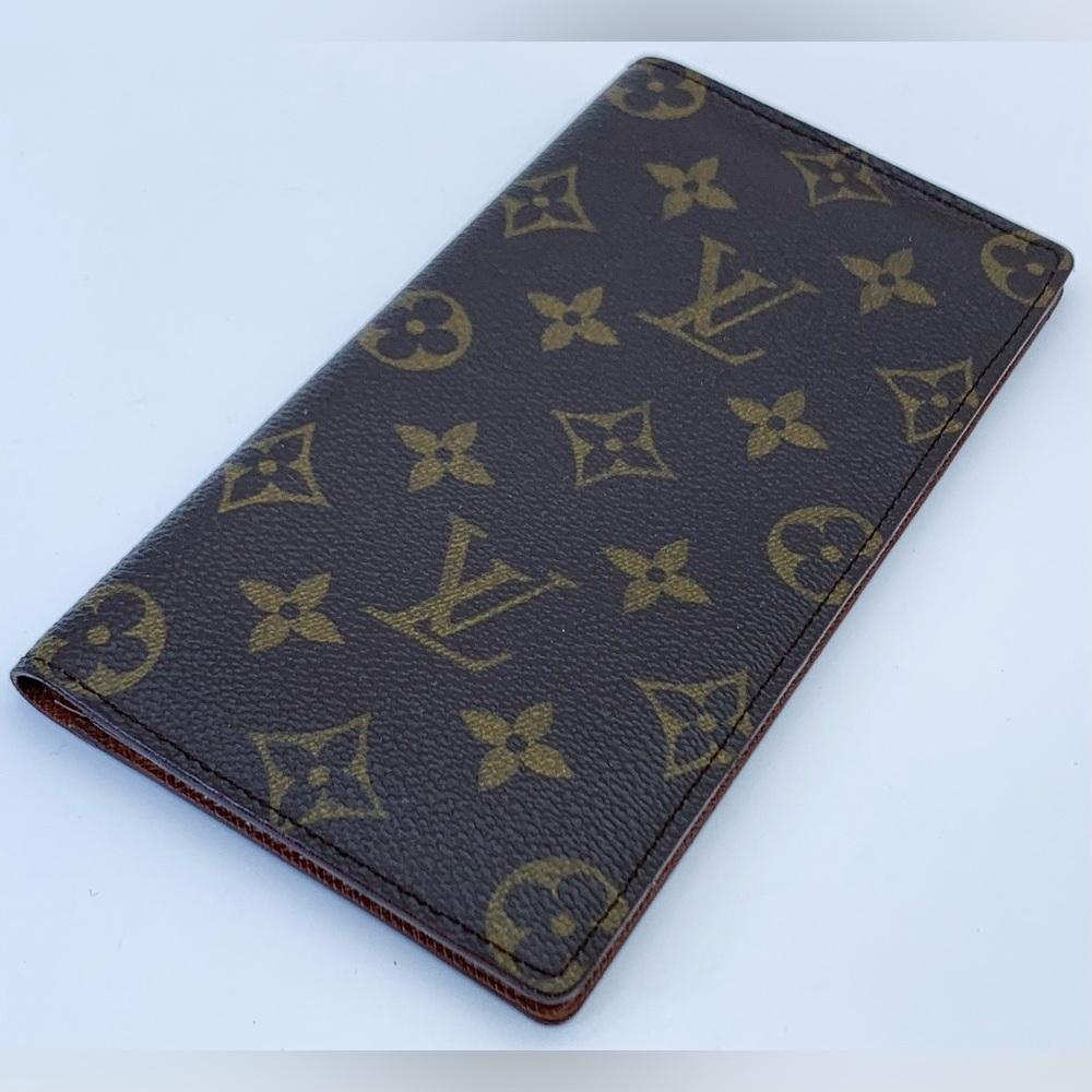 Louis Vuitton Brown Monogram Bi-Fold Long Wallet